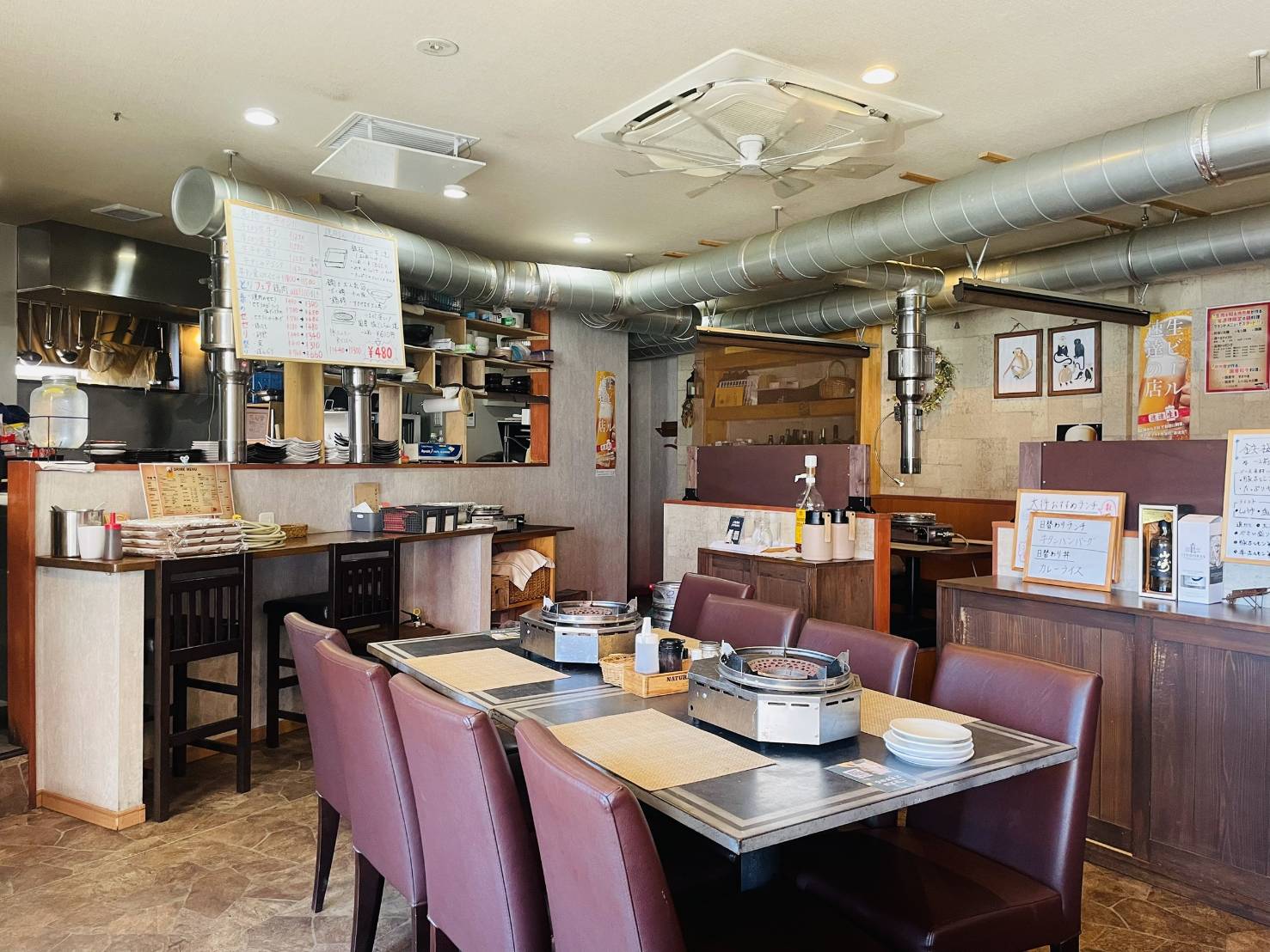 旨焼肉 一 ichiの店内